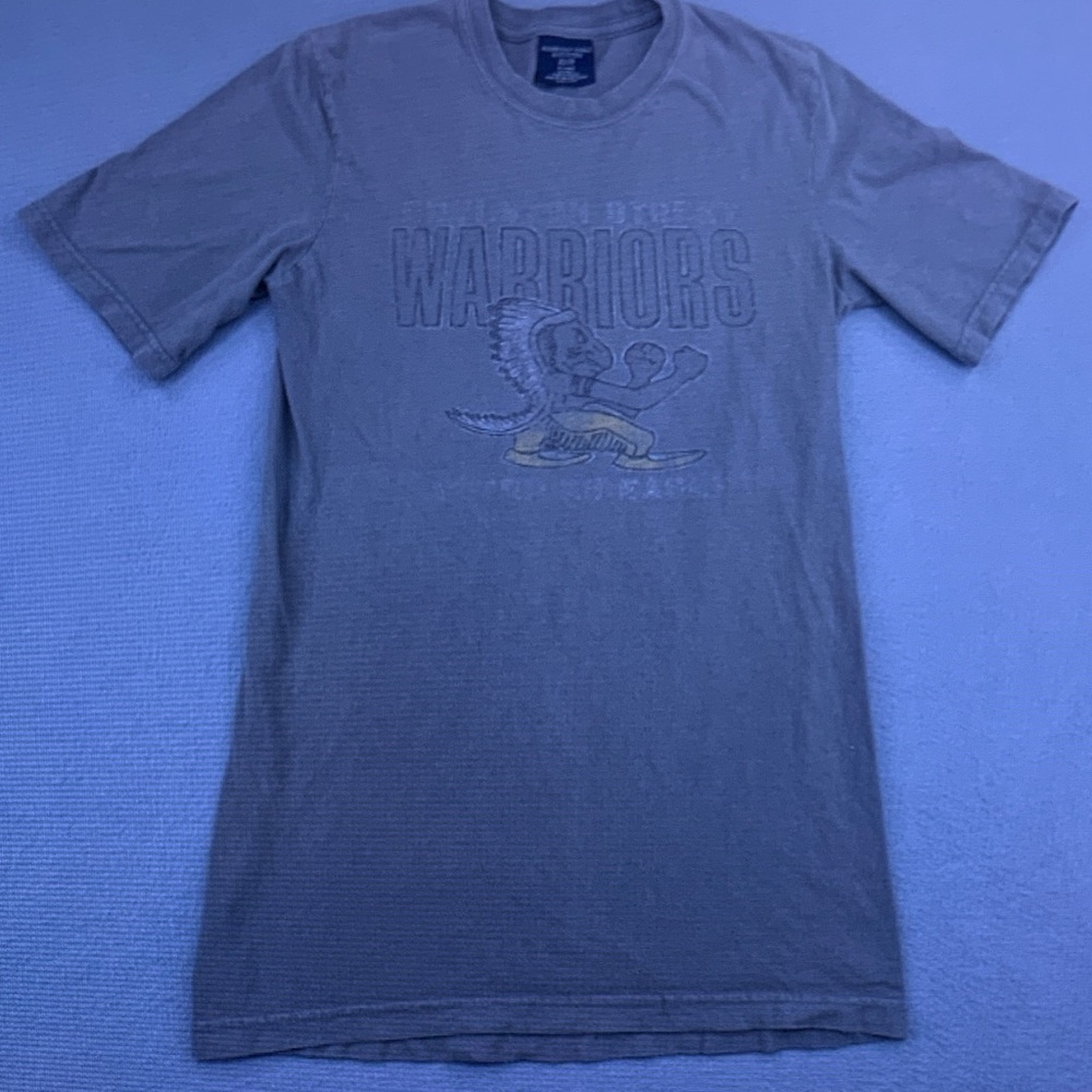 Warriors Graphic Short Sleeve T-Shirt - Gray